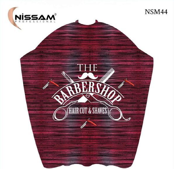 The Barbershop Bordo Desenli Penuar