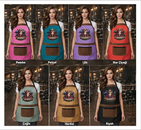 Apron Kuaför Çalışma Önlüğü